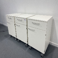 Set of 3 Storage Cabinets image 1